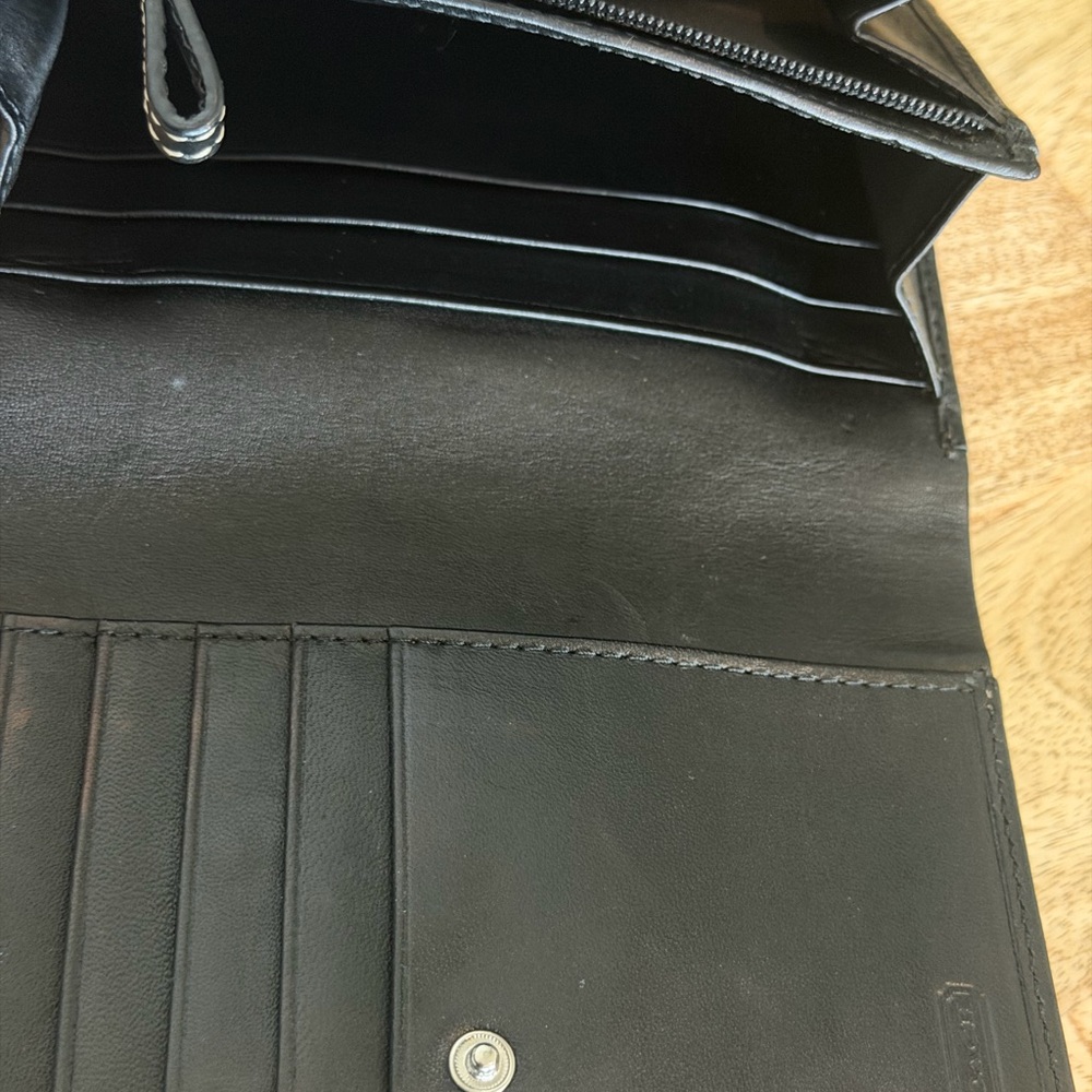 COACH Soho BUNDLE Signature C’s Black and Gray Shoulder Bag Set - Picture 9 of 9
